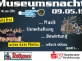 Werbung für die Museumsnacht 2015